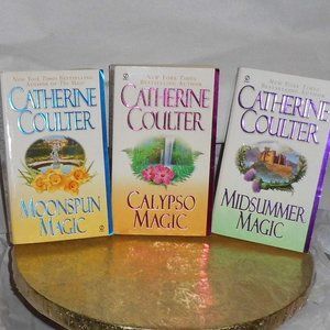 Books - (set/3) - "Midsummer Magic" &  "Calypso Magic" & " Moonspun Magic"